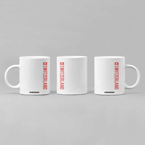 Switzerland Heritage Vintage Swiss Flag Schweiz Coffee Mug