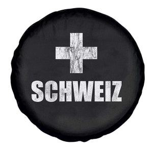Schweiz Swiss German Vintage Cross Flag Switzerland Roots Spare Tire Cover