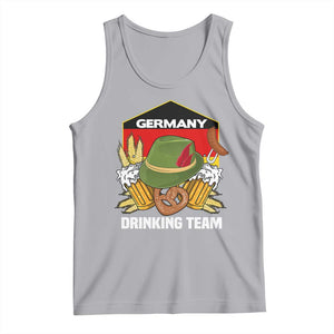 Germany Drinking Team Tank Top Germany Beer Festivals Oktoberfest Alpine hat Barley TS11 Athletic Heather Print Your Wear
