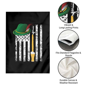 Funny German Beer Garden Flag Oktoberfest Vintage American Flag Alpine hat TS11 Print Your Wear