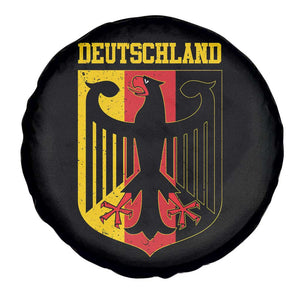 Deutschland German Pride Spare Tire Cover Bundesadler Coat of Arms TS11 Print Your Wear