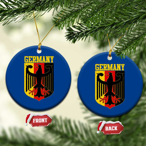 Proud Germany Ceramic Ornament Bundesadler Coat of Arms German Flag TS11 1pc Blue Print Your Wear