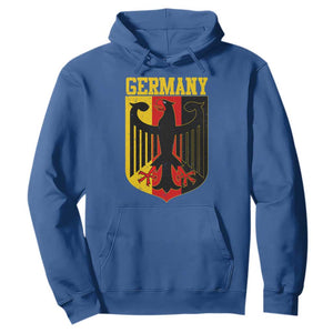 Proud Germany Hoodie Bundesadler Coat of Arms German Flag TS11 Royal Blue Print Your Wear
