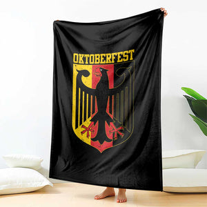 Oktoberfest Throw Blanket Bundesadler Coat of Arms German Flag TS11 Print Your Wear