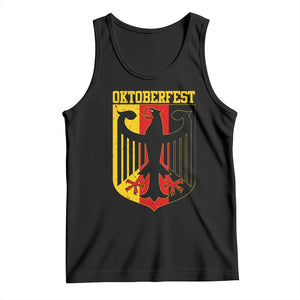 Oktoberfest Tank Top Bundesadler Coat of Arms German Flag TS11 Black Print Your Wear