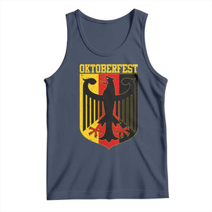 Oktoberfest Tank Top Bundesadler Coat of Arms German Flag TS11 Navy Print Your Wear