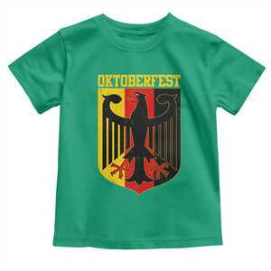 Oktoberfest Toddler T Shirt Bundesadler Coat of Arms German Flag TS11 Irish Green Print Your Wear