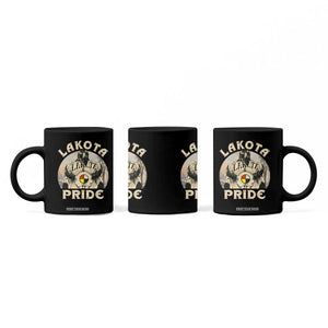 Native American Coffee Mug Lakota Pride Medicine Wheel Cow Skull TS11 Print Your Wear