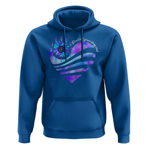 Suicide Prevention Awareness Hoodie Don't Let Your Story End Heart Semicolon Sunflower TS11 Royal Blue Print Your Wear