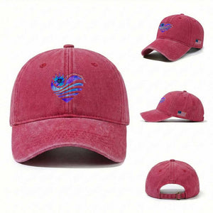 Suicide Prevention Awareness Washed Cotton Baseball Cap Don't Let Your Story End Heart Semicolon Sunflower