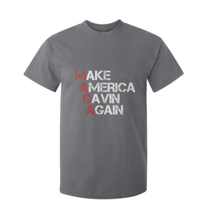 Make America Gavin Again T Shirt For Kid Gavin Newsom Support TS11 Charcoal Print Your Wear