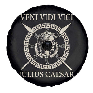 Julius Caesar Spare Tire Cover Veni Vidi Vici Roman History TS11 Print Your Wear