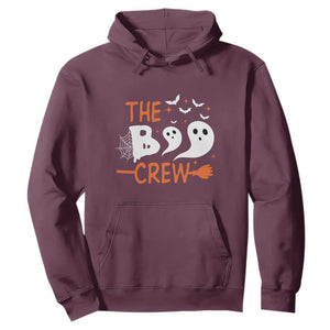 Halloween Hoodie The Boo Crew Trick Or Treat Ghost Squad TS11 Maroon Print Your Wear