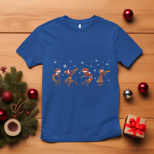 Funny Christmas Native American T Shirt Santa Kokopeli Snowflake TS11 Royal Blue Print Your Wear