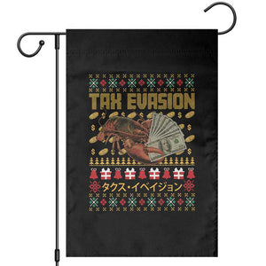 Tax Evasion Lobster Christmas Garden Flag Funny Sarcasm Oddly Specific Meme TS11 Black Print Your Wear