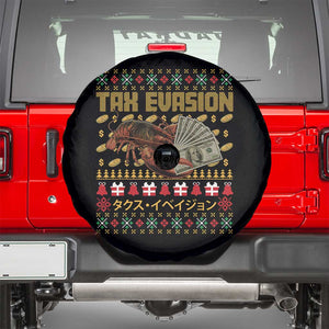 Tax Evasion Lobster Christmas Spare Tire Cover Funny Sarcasm Oddly Specific Meme TS11 Black Print Your Wear
