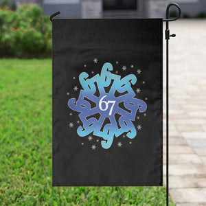 Funny 67 Christmas Snowflake Garden Flag Six Seven Meme Xmas TS11 Print Your Wear