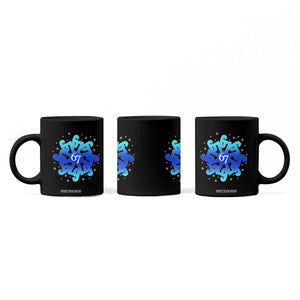 Funny 67 Christmas Snowflake Coffee Mug Six Seven Meme Xmas TS11 Print Your Wear