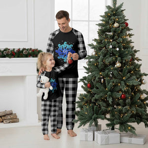Funny 67 Christmas Snowflake Plaid Pajama Set Six Seven Meme Xmas TS11 White Plaid Print Your Wear