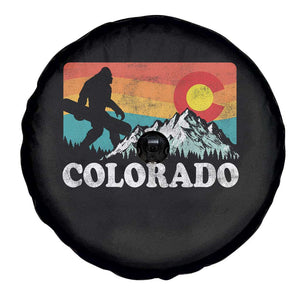 Funny Colorado Snowboarding Bigfoot Mountain Winter Sport Spare Tire Cover TS11 Print Your Wear