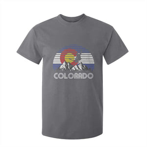 Ski Skiing Colorado Snow Mountain Winter Sport T Shirt For Kid TS11 Charcoal Print Your Wear