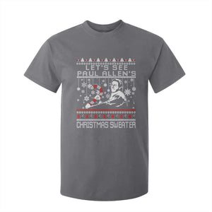 Funny Christmas Psycho T Shirt For Kid Lets See Paul Allens Christmas Sweater Serrial Killer Movie TS11 Charcoal Print Your Wear
