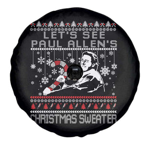 Funny Christmas Psycho Spare Tire Cover Lets See Paul Allens Christmas Sweater Serrial Killer Movie TS11 Print Your Wear