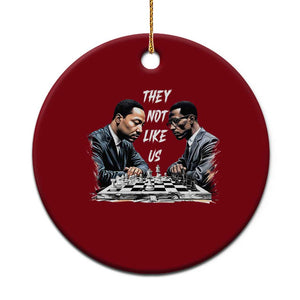 Martin Luther King Malcolm X Ceramic Ornament They Not Like Us Black Leaders TS11 1pc Red Print Your Wear