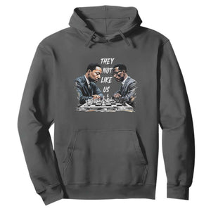 Martin Luther King Malcolm X Hoodie They Not Like Us Black Leaders TS11 Dark Heather Print Your Wear