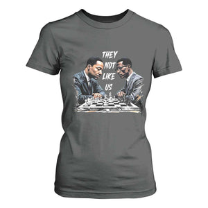 Martin Luther King Malcolm X T Shirt For Women They Not Like Us Black Leaders TS11 Dark Heather Print Your Wear