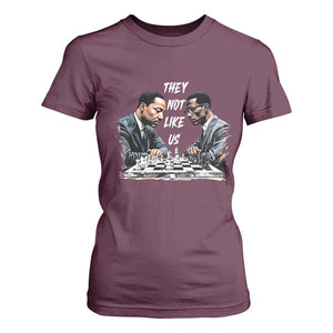 Martin Luther King Malcolm X T Shirt For Women They Not Like Us Black Leaders TS11 Maroon Print Your Wear