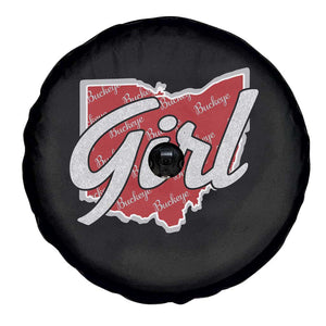Buckeye Girl Ohio Home State Spare Tire Cover TS11 Print Your Wear