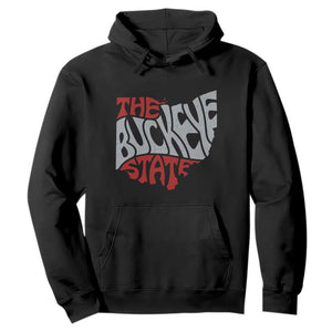 Funny Ohio Pride The Buckeye State Hoodie Map Of Ohio State TS11 Black Print Your Wear
