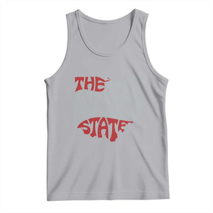 Funny Ohio Pride The Buckeye State Tank Top Map Of Ohio State TS11 Athletic Heather Print Your Wear