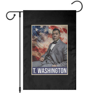 Booker Taliaferro Washington Garden Flag African American Educator Black History Month TS11 Black Print Your Wear