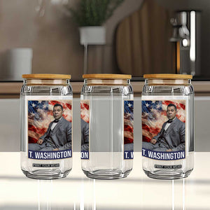 Booker Taliaferro Washington Glass Can African American Educator Black History Month TS11 Print Your Wear