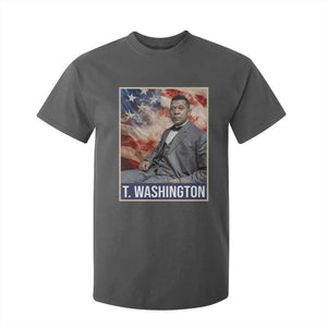 Booker Taliaferro Washington T Shirt For Kid African American Educator Black History Month TS11 Dark Heather Print Your Wear