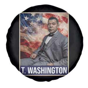 Booker Taliaferro Washington Spare Tire Cover African American Educator Black History Month TS11 Print Your Wear