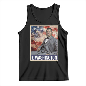 Booker Taliaferro Washington Tank Top African American Educator Black History Month TS11 Black Print Your Wear
