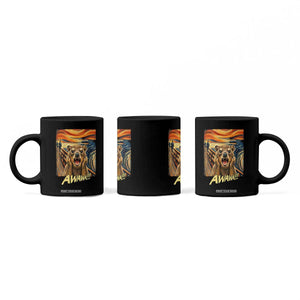 Funny Awawa Hyrax Coffee Mug The Scream Art Oddly Specific Meme Animal TS11 Print Your Wear