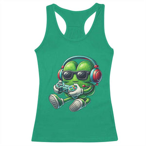 Funny Video Game Shamrock St Patricks Day Gamer Racerback Tank Top TS11 Irish Green Print Your Wear