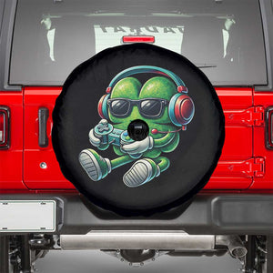 Funny Video Game Shamrock St Patricks Day Gamer Spare Tire Cover TS11 Black Print Your Wear