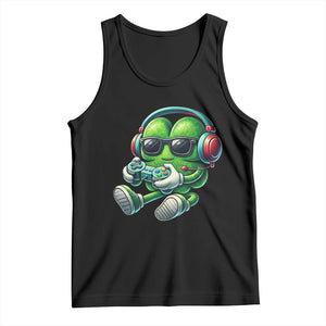 Funny Video Game Shamrock St Patricks Day Gamer Tank Top TS11 Black Print Your Wear