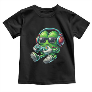 Funny Video Game Shamrock St Patricks Day Gamer Toddler T Shirt TS11 Black Print Your Wear