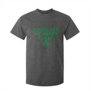 Funny Whose Car We Gonna Take Meme Shamrock T Shirt For Kid TS11 Dark Heather Print Your Wear