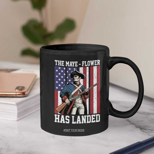 The Maye Flower Has Landed Coffee Mug Funny Minutemen Football Fan TS11 Print Your Wear