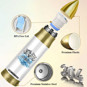 Abolish Ice Bullet Tumbler Cute Cat Melting Ice Pro Immigrant TS11 Print Your Wear