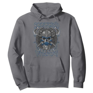 Scottish Viking Axes Celtic Knot Hoodie Scottish Flag TS11 Charcoal Print Your Wear