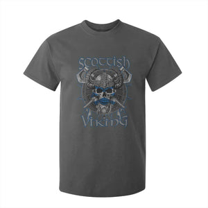 Scottish Viking Axes Celtic Knot T Shirt For Kid Scottish Flag TS11 Dark Heather Print Your Wear