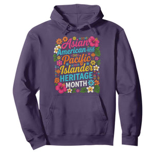 AAPI Asian American and Pacific Islander Heritage Month Hoodie TS11 Purple Print Your Wear